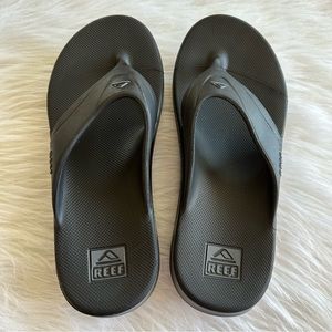 Reef One Men’s Sandals, Black, Size 9